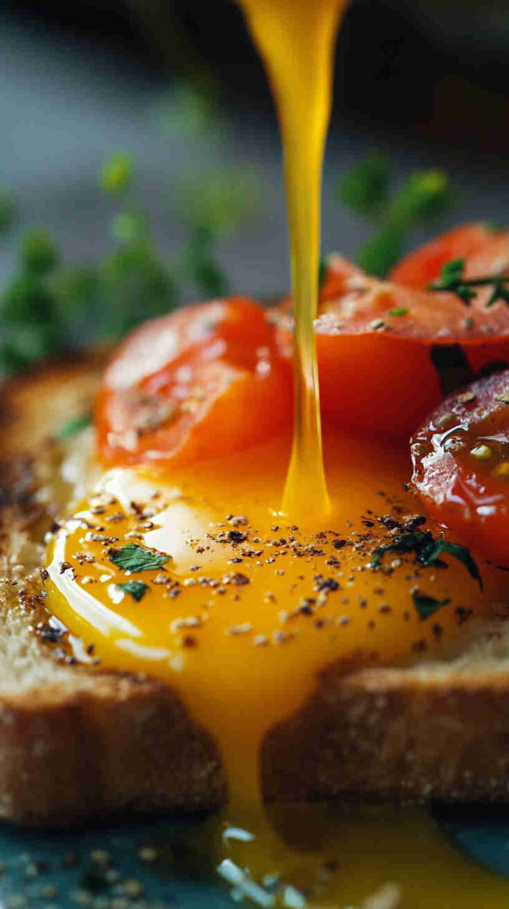 Italian Breakfast Egg and Prosciutto Toast Recipe