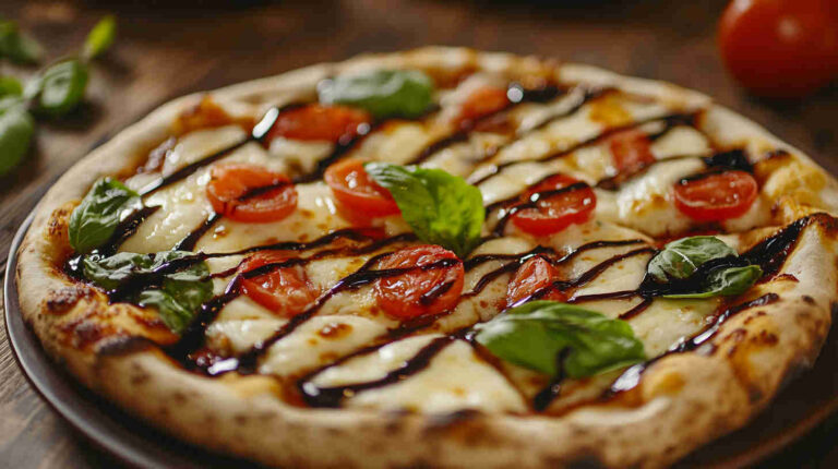 Italian Caprese Pizza Recipe