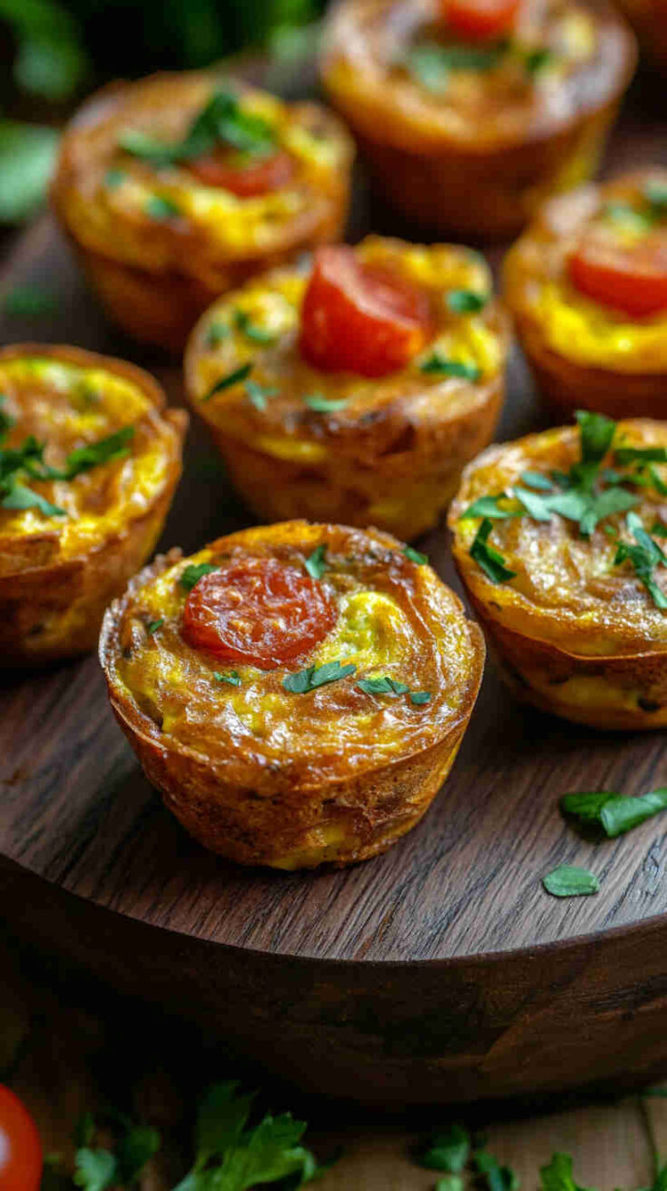 Italian Frittata Muffin Bites Recipe