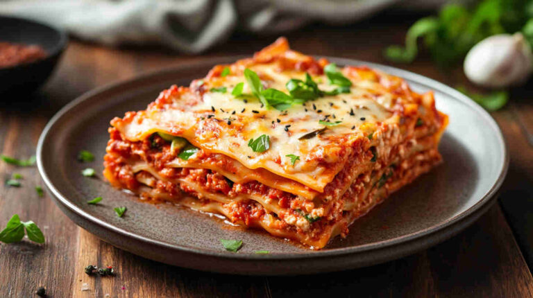 Italian-Korean Kimchi Lasagna Recipe