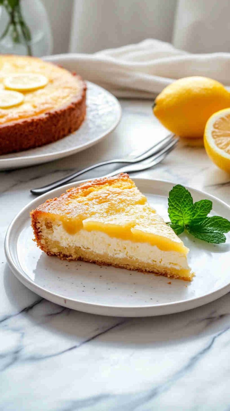 Italian Lemon Ricotta Cake Recipe