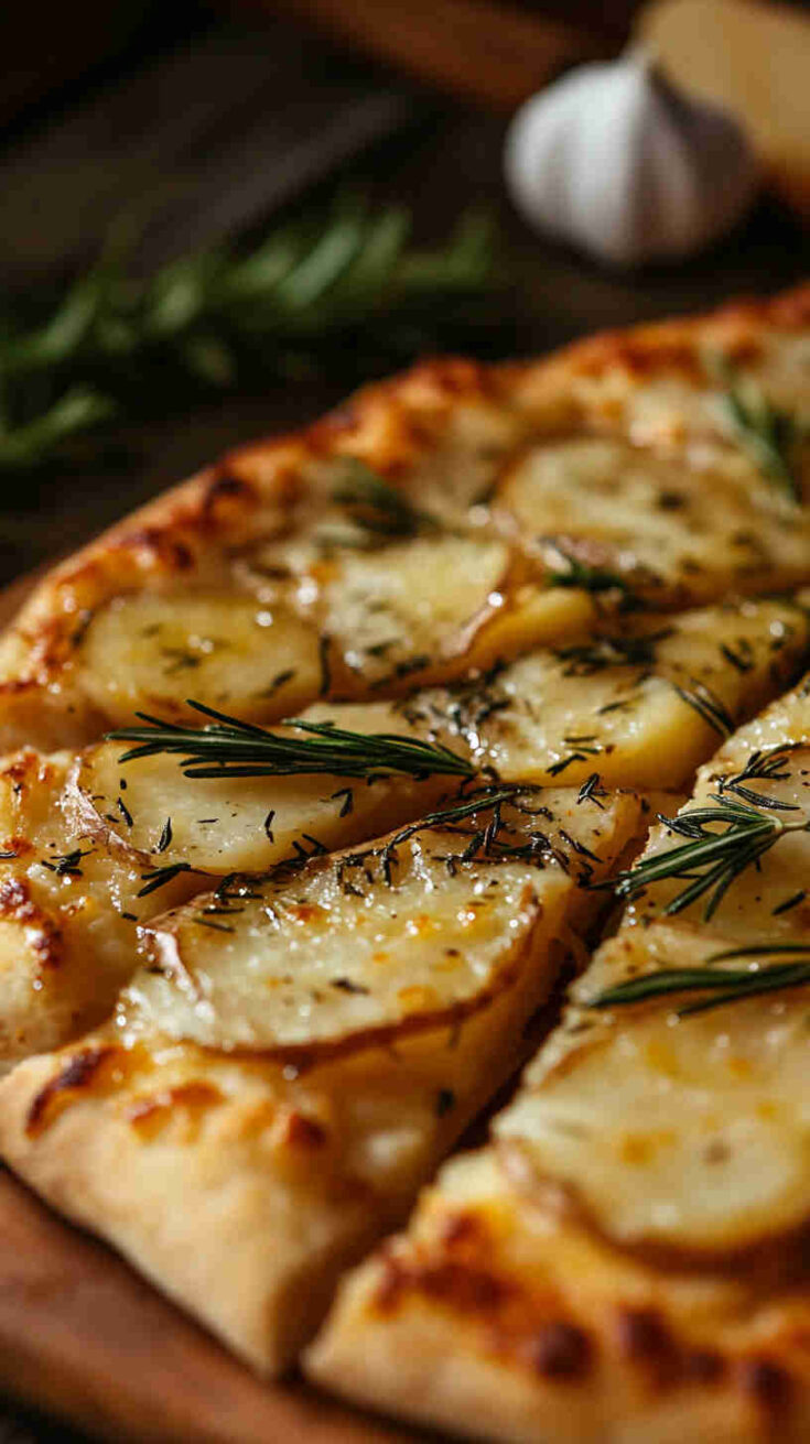Italian Potato and Rosemary Pizza Recipe