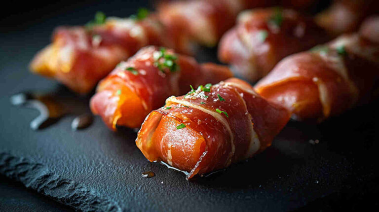 Italian Prosciutto-Wrapped Melon Bites Recipe