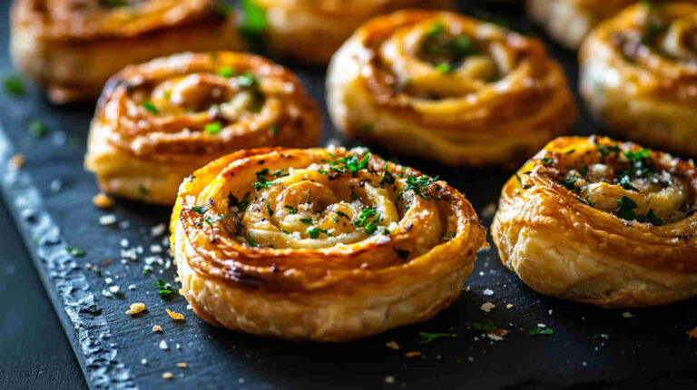 Italian Puff Pastry Pinwheels Recipe