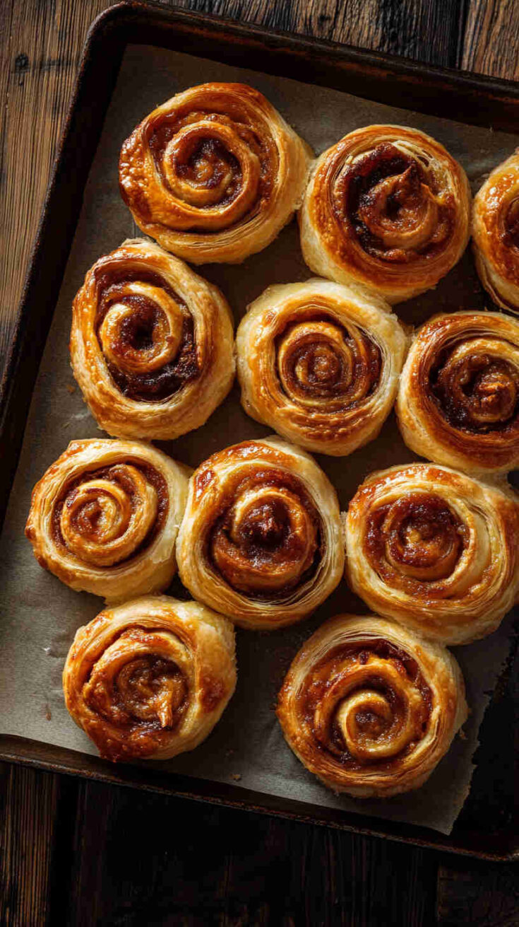Italian Puff Pastry Pinwheels Recipe