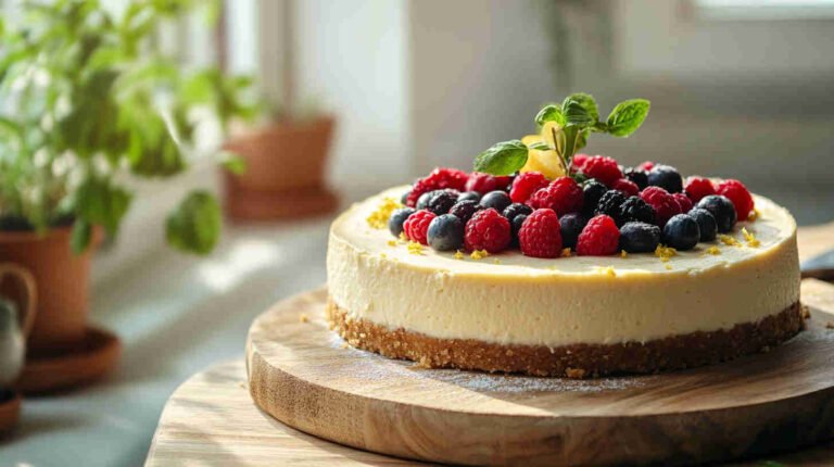 Italian Ricotta Cheesecake Recipe