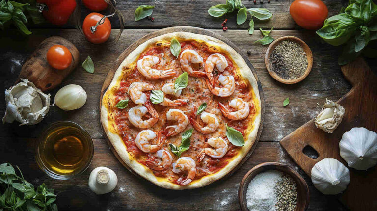 Italian Seafood Pizza Recipe