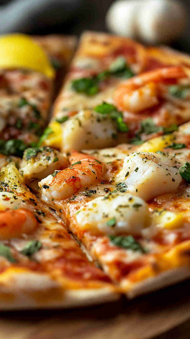 Italian Seafood Pizza Recipe
