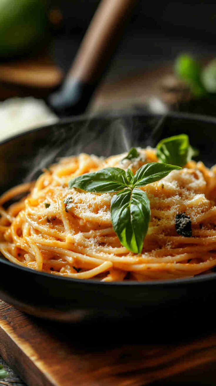 Italian-Thai Fusion Coconut Cream Pasta Recipe