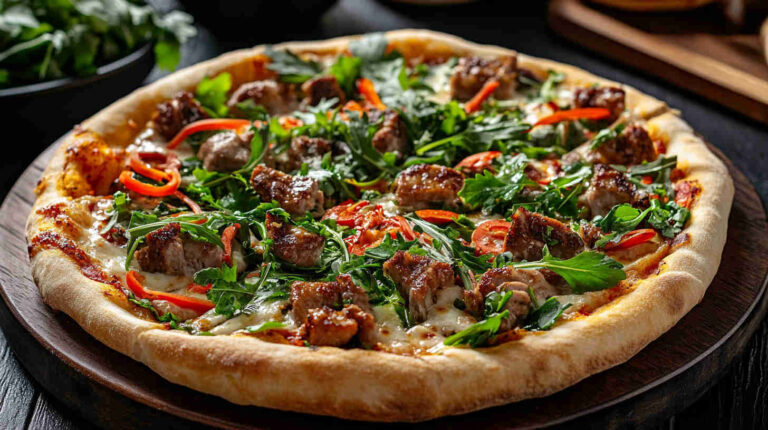 Italian-Vietnamese Banh Mi Pizza Recipe