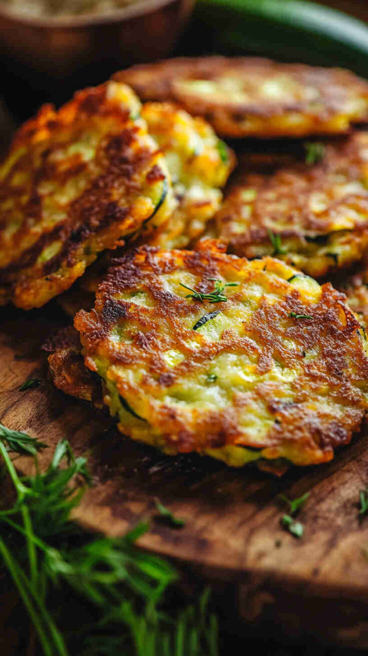 Italian Zucchini Fritters Appetizer Recipe