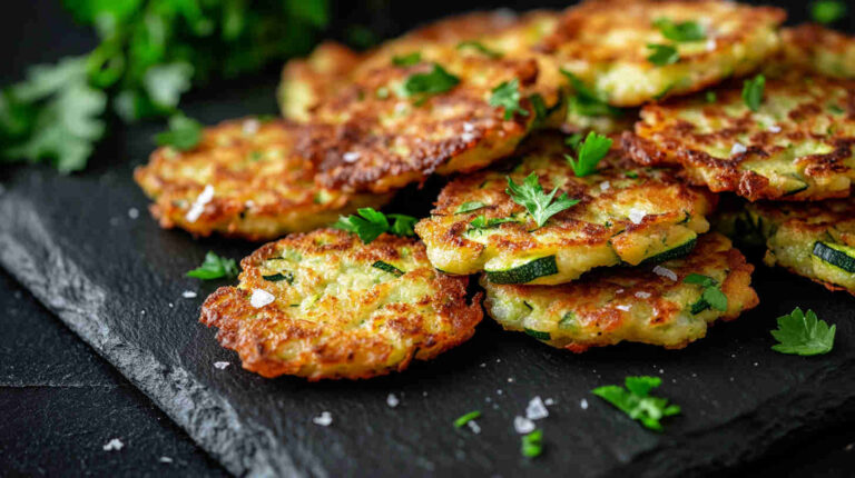 Italian Zucchini Fritters Appetizer Recipe