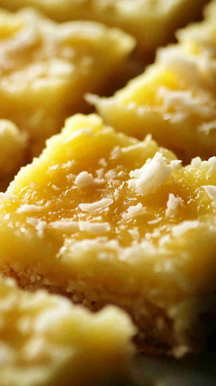 Lemon Coconut Bars