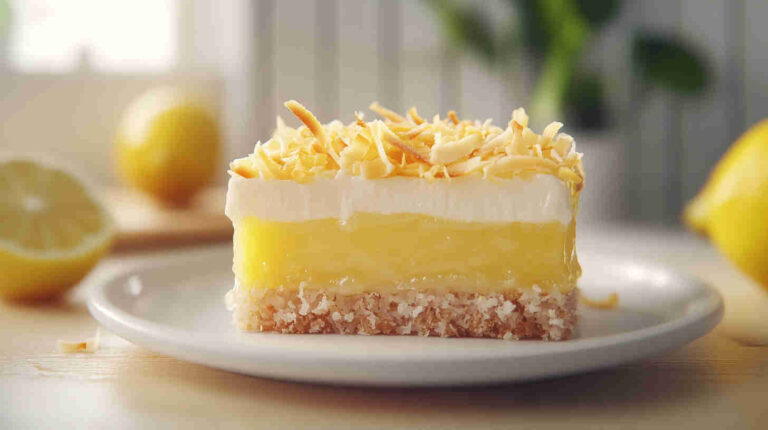 Lemon Coconut Bars