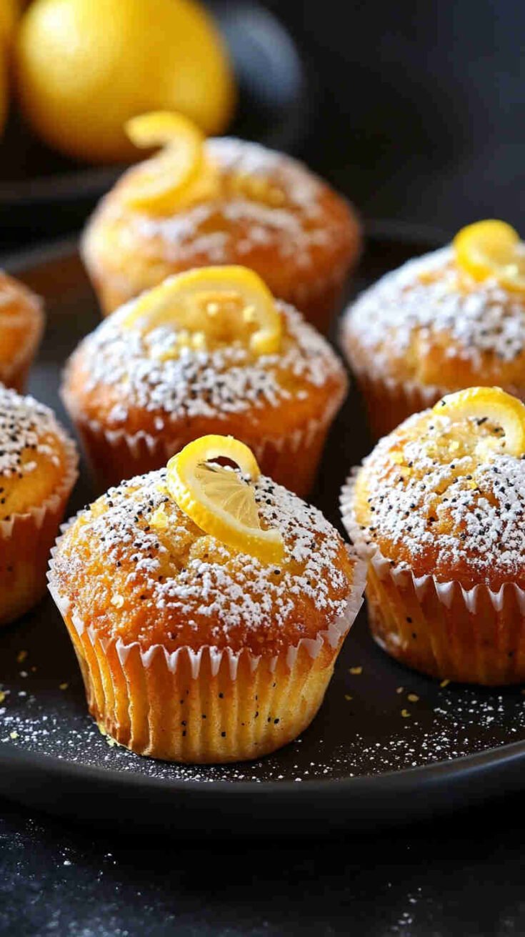 Lemon Poppy Seed Muffins Recipe