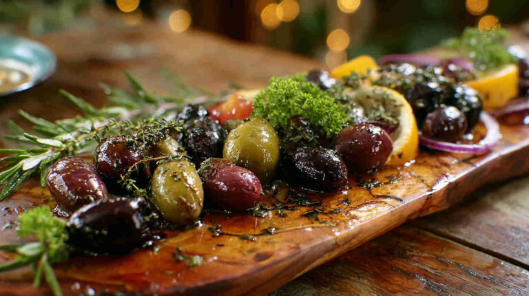 Marinated Olives (Olive Marinate)