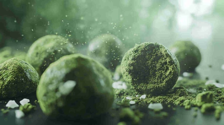 Matcha Green Tea Energy Bites Recipe