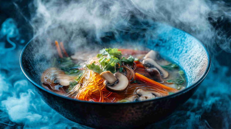 Mushroom Glass Noodles Asian Style Recipe