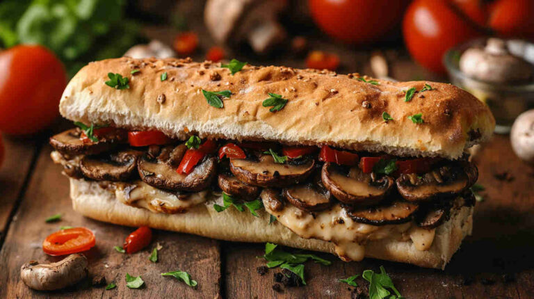 Quick Budget Mushroom Sandwich Filling Recipe