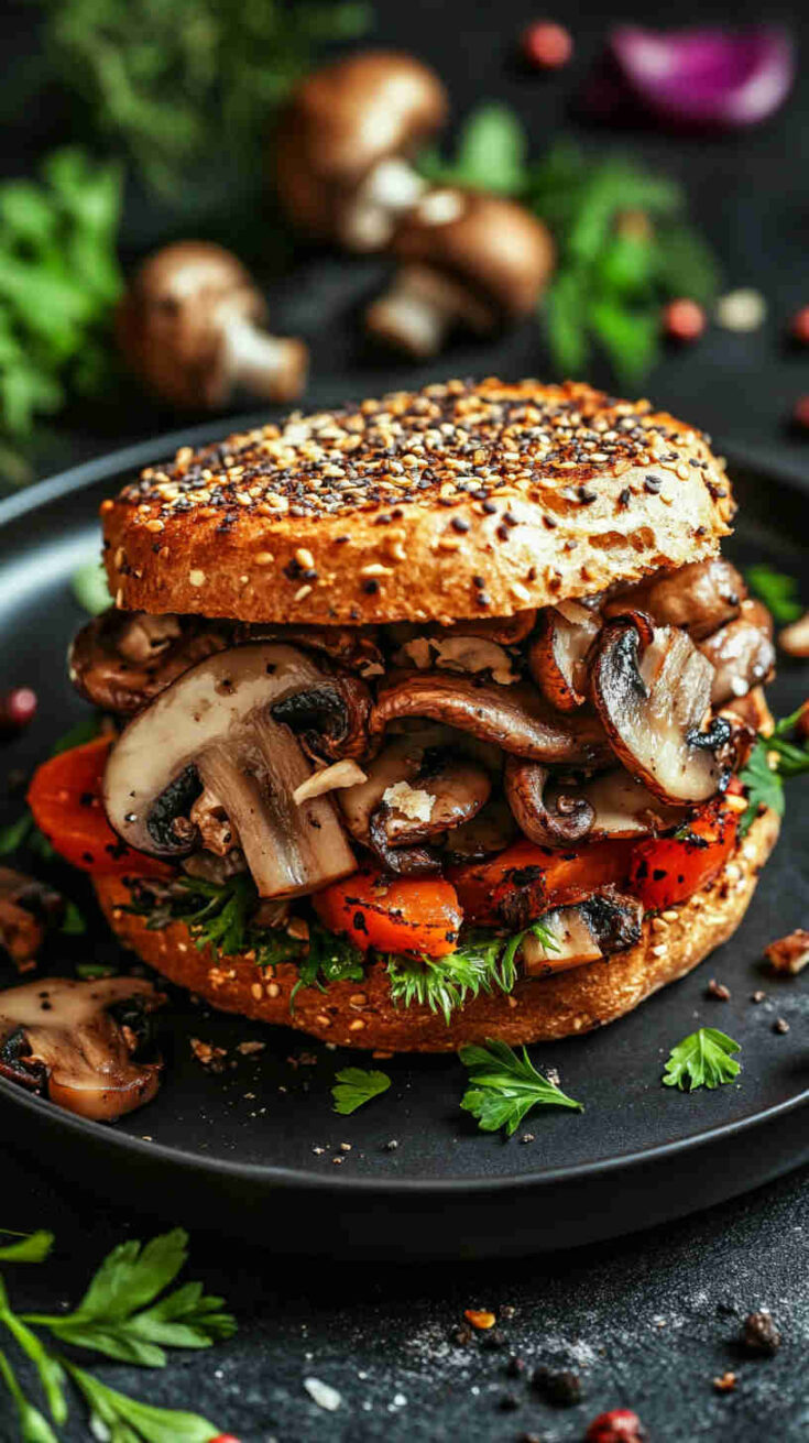 Quick Budget Mushroom Sandwich Filling Recipe