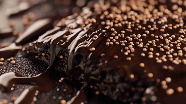 Quinoa Dark Chocolate Bark