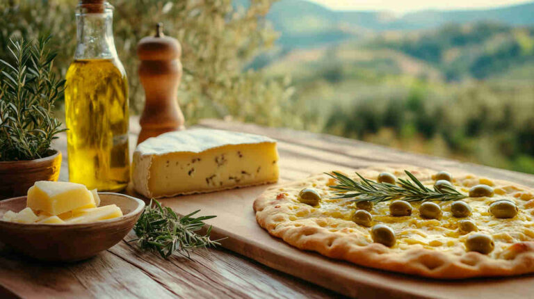 Soft and Chewy Tuscan Schiacciata Bread