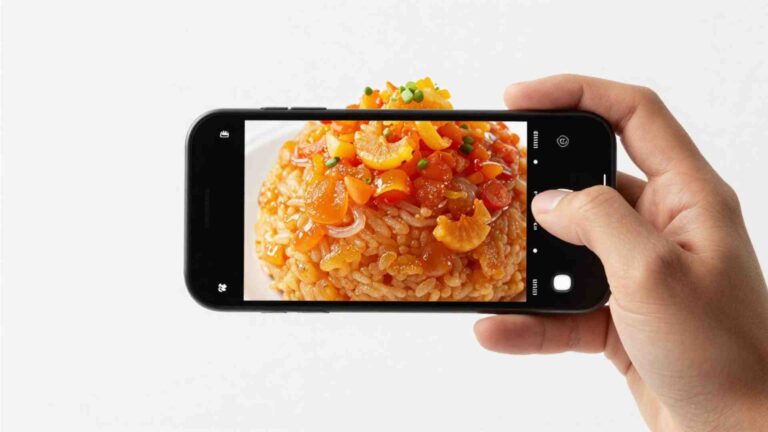 Photographing Food Head-On