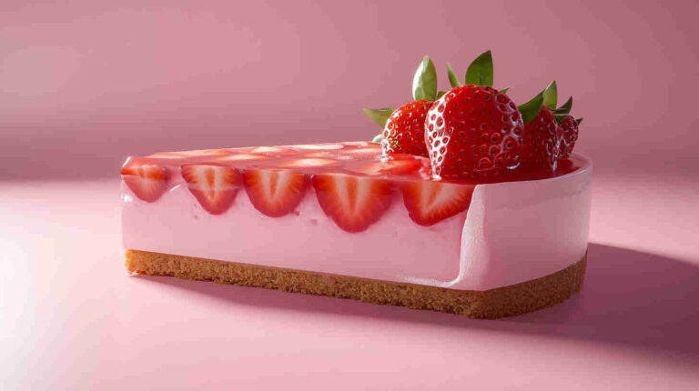 Strawberry Cashew Cheesecake
