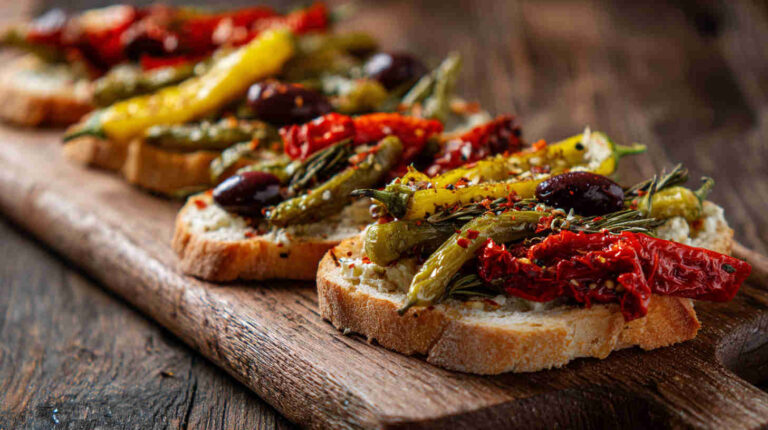 Stuffed Cherry Peppers (Peperoncini Ripieni)