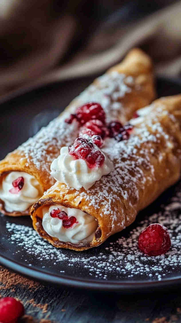 Sweet Italian Breakfast Cannoli Cups Recipe