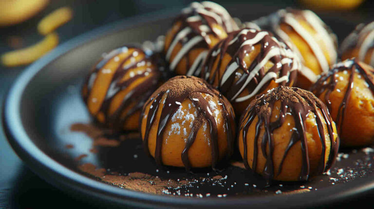 Sweet Potato Chocolate Truffles
