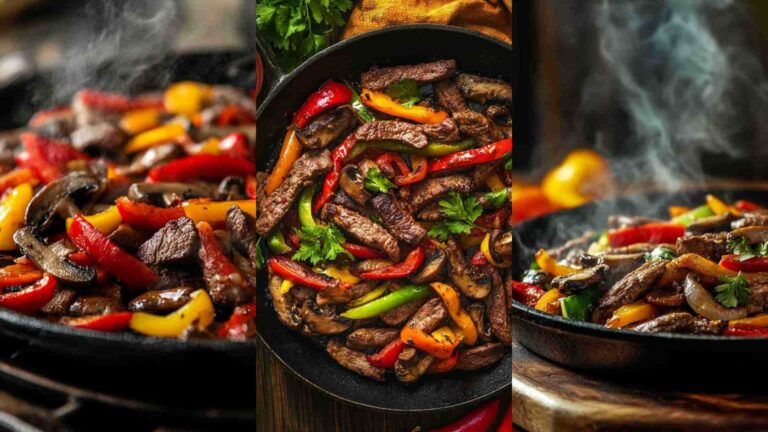 Beef and Mushroom Fajitas – Sizzling Dinner Idea