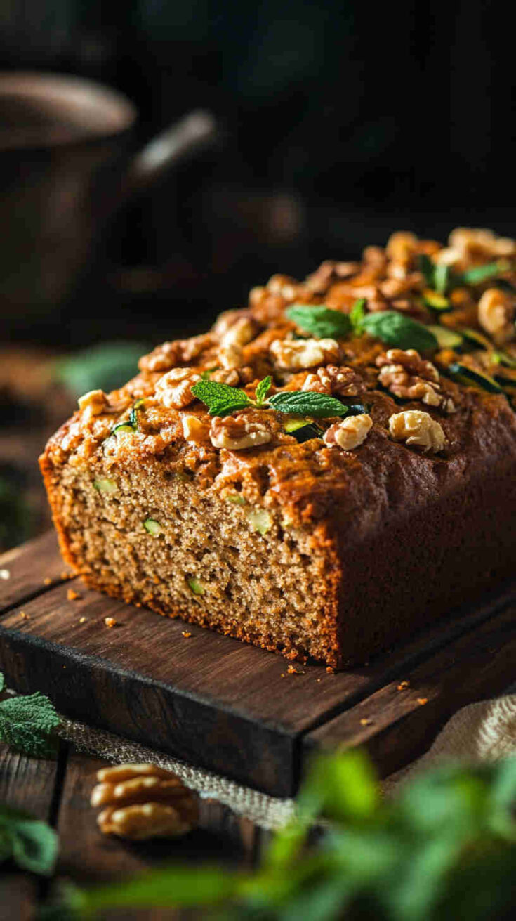 Zucchini Walnut Bread
