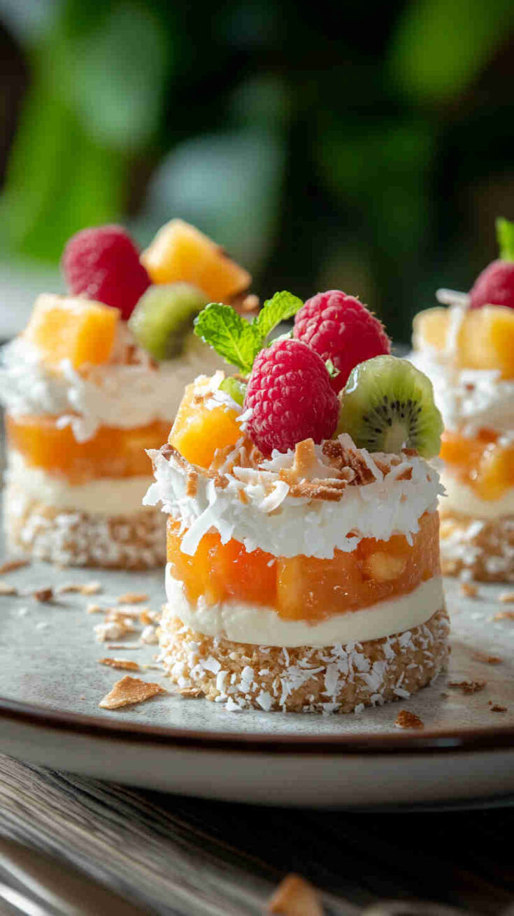 Ambrosia Fruit Medley with a Creamy Twist