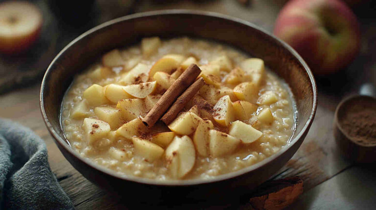 Apple Cinnamon Overnight Oats