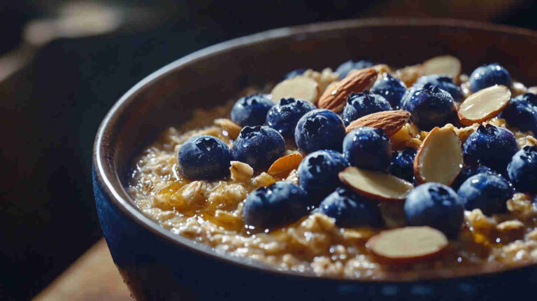 Blueberry Almond Overnight Oats