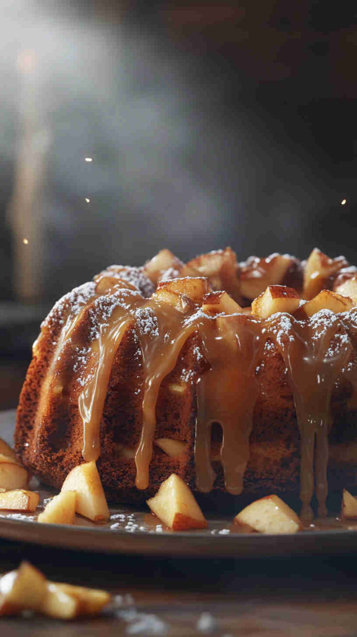 Brown Butter Apple Bundt Cake