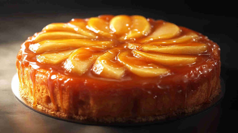 Caramel Apple Upside-Down Cake