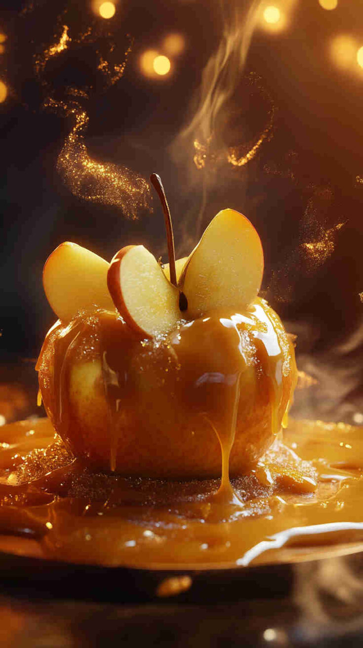 Caramel Apple Upside-Down Cake