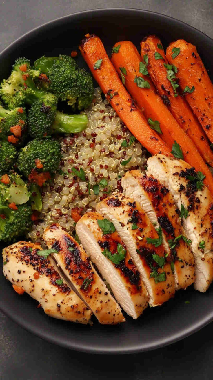 Chicken and Broccoli Power Bowl