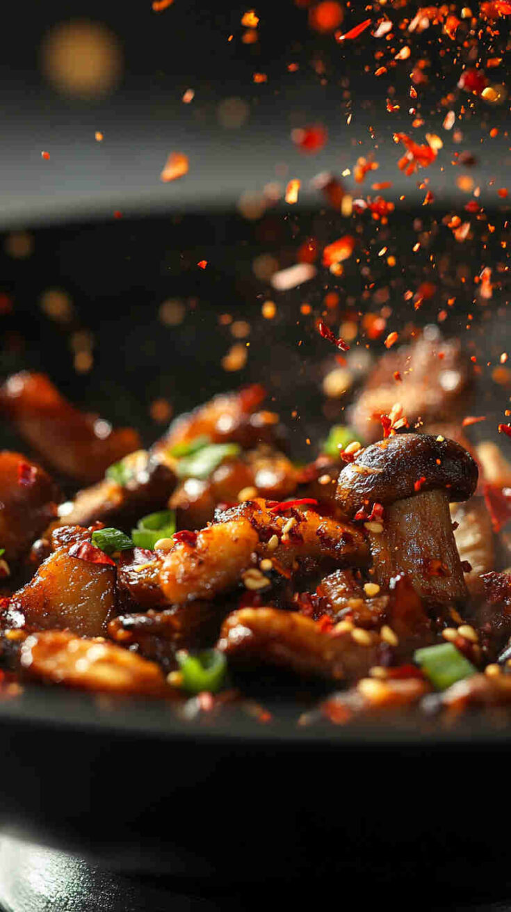 Chinese Crispy Chili Mushroom Recipe