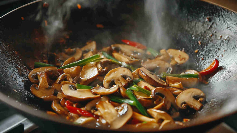 Chinese Mushroom and Bamboo Shoots Recipe