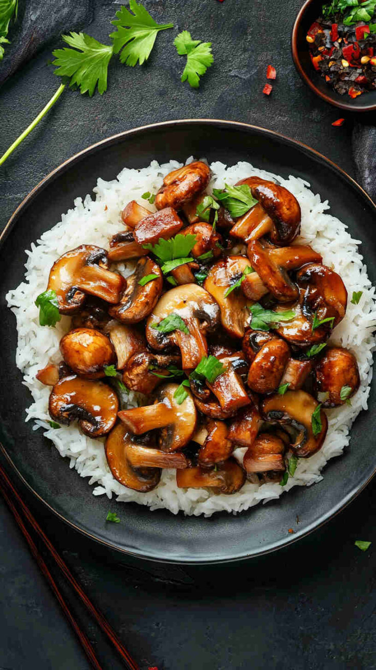 Chinese Mushroom in Oyster Sauce Recipe