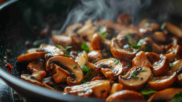 Chinese Mushroom in Oyster Sauce Recipe