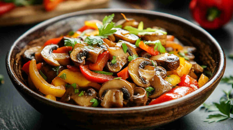 Chinese Sweet and Sour Mushroom Recipe