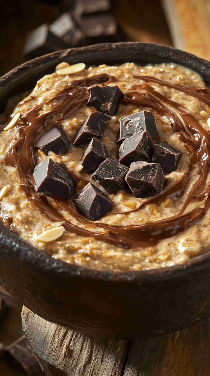 Choco-Nut Butter Overnight Oats