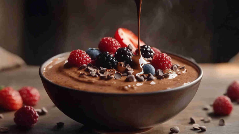 Chocolate Chia Overnight Oats