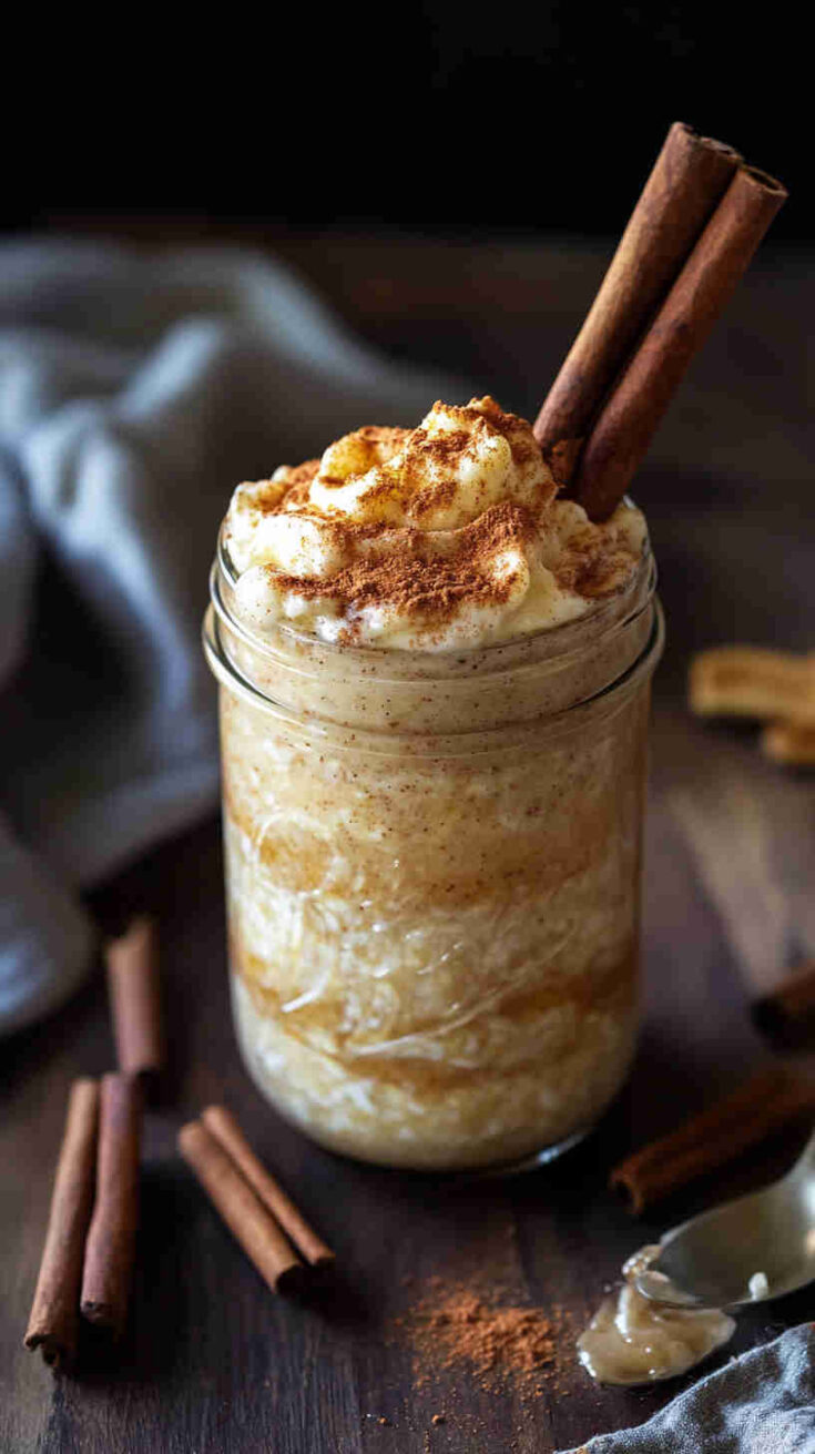 Cinnamon Roll Overnight Oats