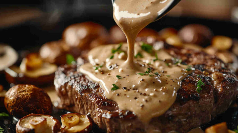 Classic Creamy Mushroom Sauce Recipe