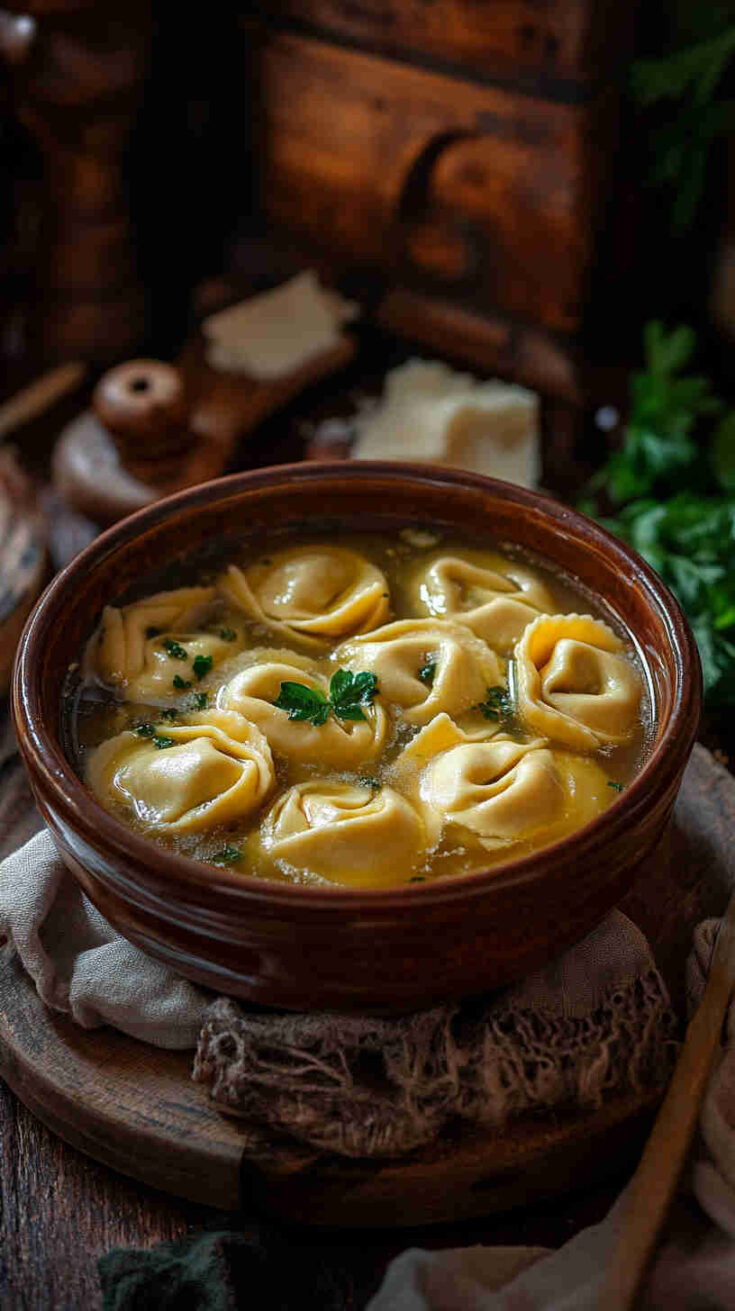 Emilia-Romagna Tortellini in Brodo Recipe